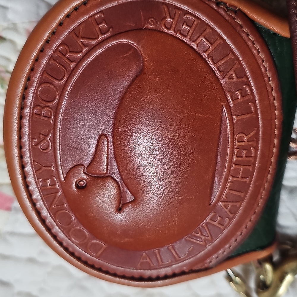 Vintage Dooney & Bourke AWL Fir Big Duck Coin Purse